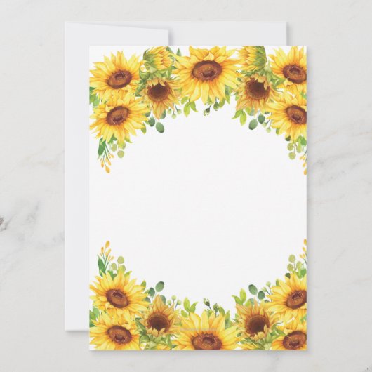 カワイゾウヒマワリ第1誕生日パーティーフローラ サンキューカード (裏面)