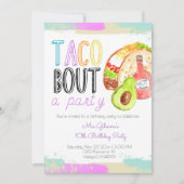 カワイタコテーマ祭誕生日招待状 招待状 (正面)