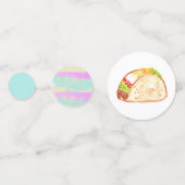 カワイタコフィエスタキッドパーティー誕生日紙吹雪 コンフェッティ (裏面)