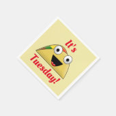 カワイタコ火曜日 スタンダードカクテルナプキン (角)