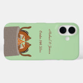 カワイチムンクス秋の結婚式カスタム Case-Mate iPhoneケース (裏面 (横))