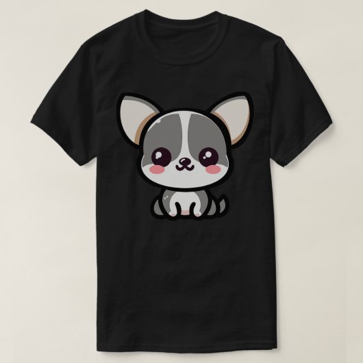 カワイチワワ1 Tシャツ (デザイン正面)