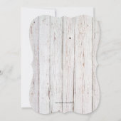 カワイッ素朴トキッチンランジェリーブライダルシャワー招待状 招待状 (裏面)