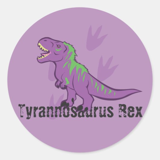 カワイティラノサウルスレックス ラウンドシール (正面)