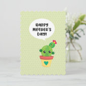 カワイトかわいいサクタスファミリーマザーズデイ シーズンカード (スタンド正面)