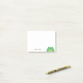 カワイトかわいいスカエル動物綿花の美学  ポストイット (デスク上)