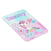 カワイトかわいいドリーミーユニコーンレインボークラウド マグネット (右側)