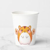 カワイトかわいいハムスカスタムター  紙コップ (裏面)