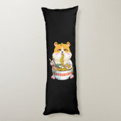 カワイトかわいいハムスターラーメンアニメ ボディピロー (裏面 (縦))