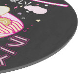 カワイトかわいいラーメンアニメラーメン女子10代 カッティングボード (角)