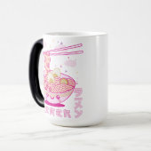 カワイトかわいいラーメンアニメラーメン女子10代 モーフィングマグカップ (正面左)