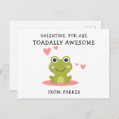 カワイトな教室素晴らしバレンタインはがき シーズンポストカード (正面/裏面)