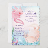 カワイトアクソロツアンダーザシーパーティの招待状 招待状 (正面)