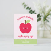 カワイトアップルクラスバレンタイン シーズンポストカード (スタンド正面)