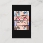 カワイトアニメガールジャパン漫画マンガアニメ 名刺 (正面)