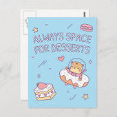 カワイトアルウェイズ宇宙フォーデザーツプン ポストカード (正面/裏面)