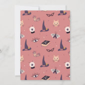 カワイトウィッチハロウィン誕生日  招待状 (裏面)