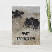 カワイトウエスタンハッピーファーズデイウシ カード (正面)