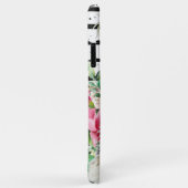 カワイトウォーターカラーラマ|フローラとモストライプノグラム Case-Mate iPhoneケース (裏面/右)