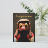 カワイトカチおもしろいナ顔ラブユーモア脚本 ポストカード (スタンド正面)