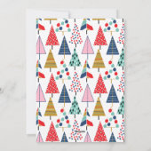 カワイトカラフルクリスマスツリーズコレクション シーズンカード (裏面)