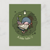 カワイトカートモグラの書小説家のブログ ポストカード (正面)