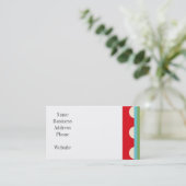 カワイトカー輸送テーマベビーキッズギフト 名刺 (スタンド正面)