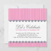 カワイトキお洒落ッズパーティの招待状 招待状 (裏面)