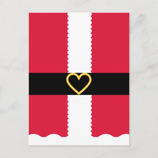 カワイトキッズサンタ ポストカード (正面)