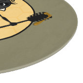 カワイトクイーンビー丸ガラス切断板 カッティングボード (角)