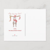 カワイトクリスマスムース引っ越しましたホリデームービングアン 案内ポストカード (裏面)