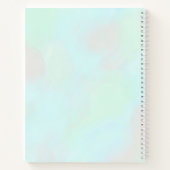 カワイトグリッターの人魚アンダーシー ノートブック (裏面)