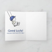 カワイトグリーティングカードベビー福勇気付けられる サンキューカード (内部)