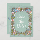 カワイトグリーンバードフローラカ素朴ント救リーデート 案内ポストカード (正面/裏面)