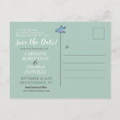 カワイトグリーンバードフローラカ素朴ント救リーデート 案内ポストカード (裏面)