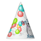 カワイトグレーかわいいハムスター パーティーハット (左)