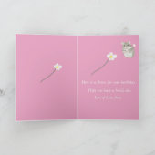 カワイトグレーとホワイトハムスター カード (内部)