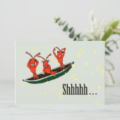 カワイトケージャンクロフィッシュサプライズパーティの招待状 招待状 (スタンド正面)