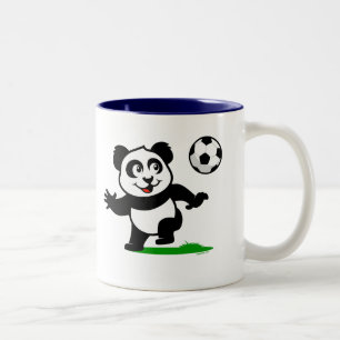 カワイトサッカーパンダ ツートーンマグカップ