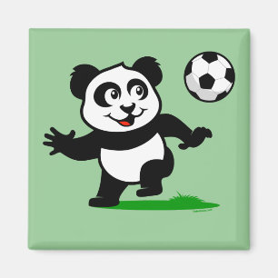 カワイトサッカーパンダ マグネット