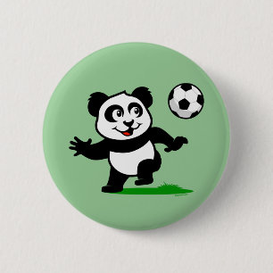 カワイトサッカーパンダ 缶バッジ