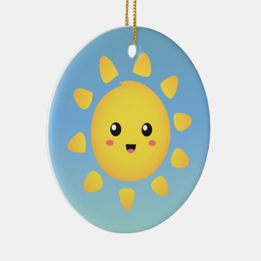 カワイトサンユアアマイサンシャイン引用文 セラミックオーナメント (右)