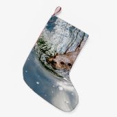 カワイトシール泳法 スモールクリスマスストッキング (正面 (吊り時))