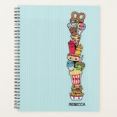 カワイトジャンクフードプランナー プランナー手帳 (正面)