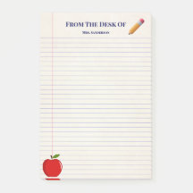 カワイトスクール先生ネームアップル鉛筆裏地