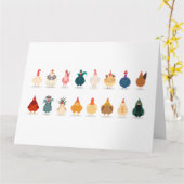 カワイトチキン カード (黄色い花)