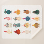 カワイトチキン シェルパブランケット (正面(横))