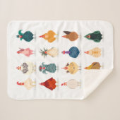 カワイトチキン シェルパブランケット (正面(横))