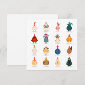 カワイトチキン シーズンカード (正面/裏面)