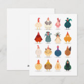 カワイトチキン シーズンカード (正面/裏面)